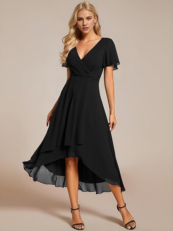 COVA® Midi Chiffon Dress