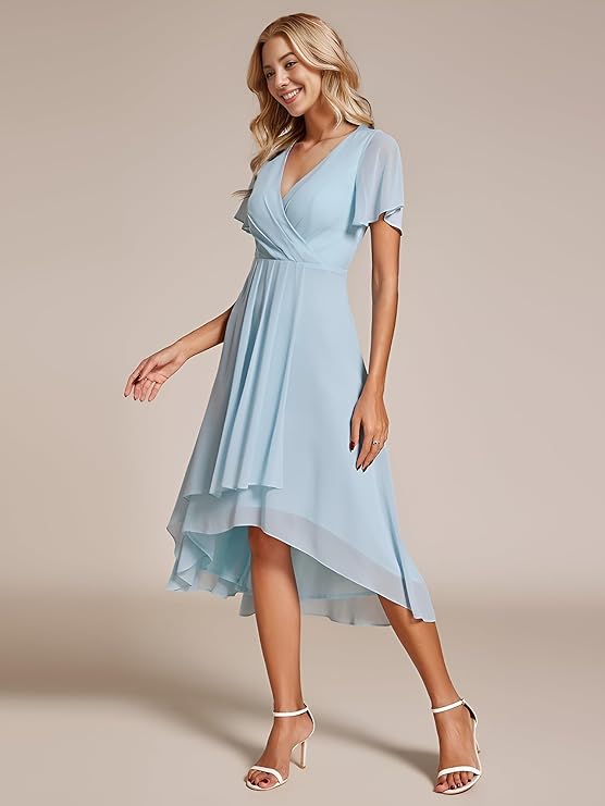 COVA® Midi Chiffon Dress