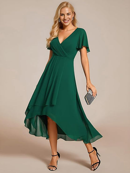 COVA® Midi Chiffon Dress