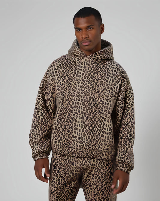 Unisex Leopard Hoodie